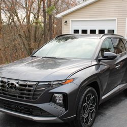 Attention to Auto Detail - This Hyundai Tucson was detailed and topped with a 7-year Jade ceramic coating.