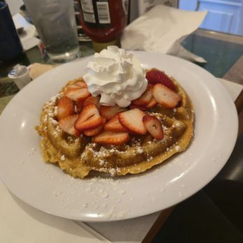 Awful Annie's Restaurant - Strawberry waffle - American Near Me - Auburn, California Awful Annie's Restaurant - Strawberry waffle - American Near Me - Auburn, California