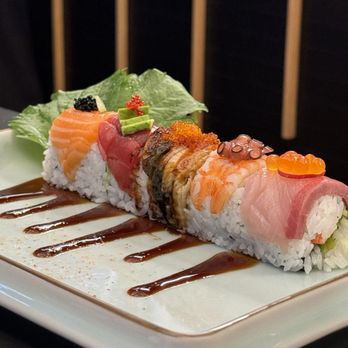 KChickin - Super Rainbow Roll - Japanese Near Me - Boston, Massachusetts