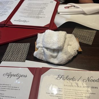 Sushi Hiro - Warm' towels they give you to wipe your hands before eating - Japanese Near Me - Las Vegas, Nevada Sushi Hiro - Warm' towels they give you to wipe your hands before eating - Japanese Near Me - Las Vegas, Nevada