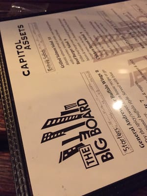 Menu photo 6 The Big Board Washington, DC, DC Menu photo 6 The Big Board Washington, DC, DC