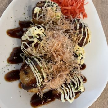 Ramen Mik - Takoyaki - Outstanding appetizer; sweet and delicious. - Ramen Near Me - San Marcos, California Ramen Mik - Takoyaki - Outstanding appetizer; sweet and delicious. - Ramen Near Me - San Marcos, California