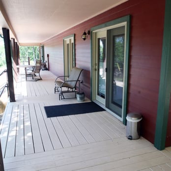 Terrapin Peak Bed, Breakfast & Beyond - Building 1 covered deck. - Bed & Breakfast Near Me - Cookson, Oklahoma Terrapin Peak Bed, Breakfast & Beyond - Building 1 covered deck. - Bed & Breakfast Near Me - Cookson, Oklahoma