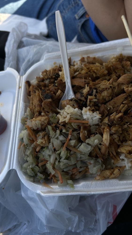 Food from Yang's Teriyaki Plus