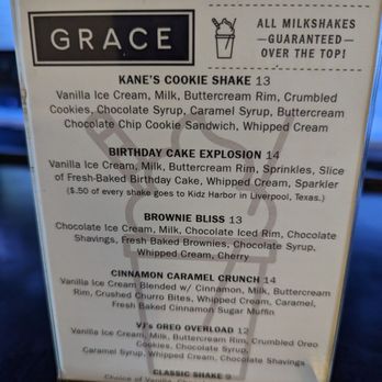 Grace - I got Kane's shake - Pizza Near Me - Alvin, Texas