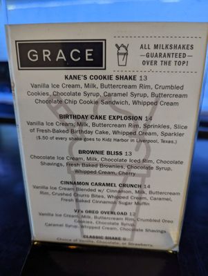 Menu photo 1 Grace Alvin, TX
