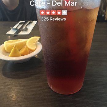 Broken Yolk Cafe - Really big drinks! iced Tea - Breakfast & Brunch Near Me - Del Mar, California Broken Yolk Cafe - Really big drinks! iced Tea - Breakfast & Brunch Near Me - Del Mar, California