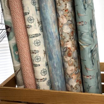 Pine Tree Quilt Shop - Coastal Living designed by Michael Miller Fabraics. - Fabric Stores Near Me - Salem, New Hampshire
