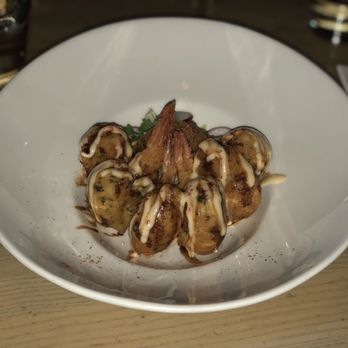 Miku - Appetizer: shrimp fritters basically stuffed shrimp. Highly recommend. $17-20 - Japanese Near Me - Vancouver, British Columbia