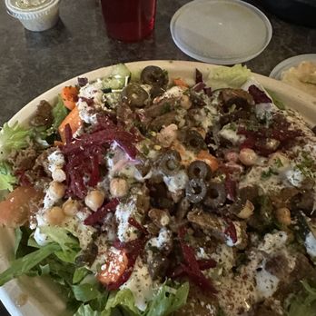 Mediterranean Kitchen - Gyro Salad - Mediterranean Near Me - Kirkland, Washington Mediterranean Kitchen - Gyro Salad - Mediterranean Near Me - Kirkland, Washington