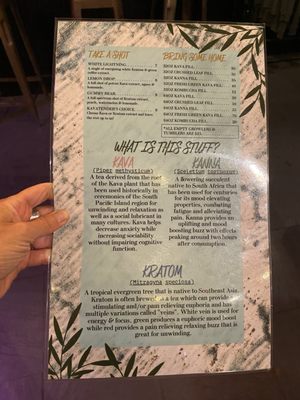 Menu photo 1 Elevated Kava Asheville, NC Menu photo 1 Elevated Kava Asheville, NC