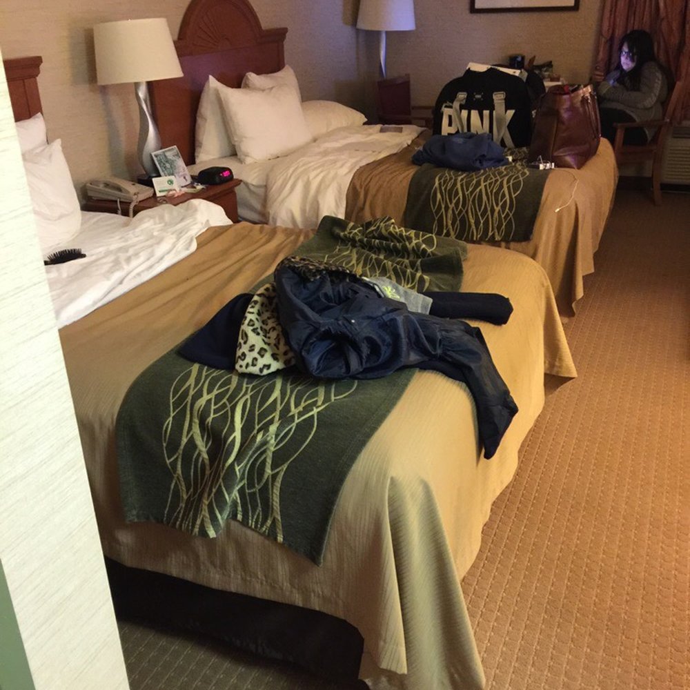 Quality Inn & Suites - This is the room. Small and ugly. - Hotels Near Me - Mansfield, Pennsylvania Quality Inn & Suites - This is the room. Small and ugly. - Hotels Near Me - Mansfield, Pennsylvania