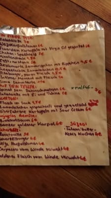 Menu photo 8 Miznon Vienna, 9