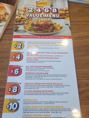 Menu photo 6 Denny's Oroville, CA Menu photo 6 Denny's Oroville, CA