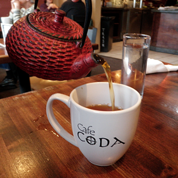 Cafe Coda - Tea (Organic Rooibos) - Music Venues Near Me - Chico, California