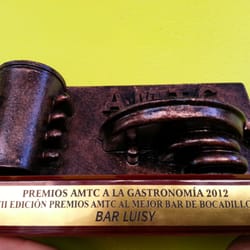 Luisy - PREMIO AMTC AL MEJOR BAR DE BOCADILLOS