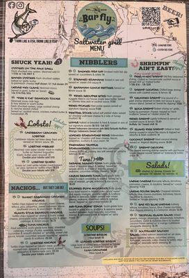 Menu photo 3 Bar Fly Safety Harbor Safety Harbor, FL