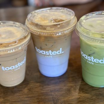 Toasted - Vanilla latte, lavender latte, matcha - Coffee & Tea Near Me - Montrose, California