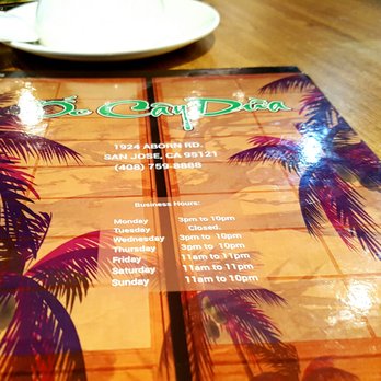 Oc Cay Dua - Menu - Vietnamese Near Me - San Jose, California