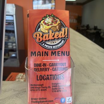 Baked  A Potato Restaurant - Italian Near Me - Conyers, Georgia