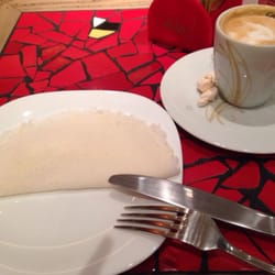 Casa Pilão - Café com leite e tapioca com requeijão