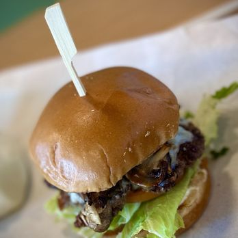 Sumo Smash - Shroom Burger. Delicious! - Asian Fusion Near Me - Fort Worth, Texas
