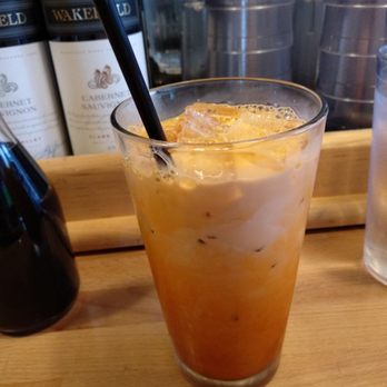 Rice N Roll Bistro - Iced Thai tea. - Sushi Bars Near Me - Milwaukee, Wisconsin Rice N Roll Bistro - Iced Thai tea. - Sushi Bars Near Me - Milwaukee, Wisconsin