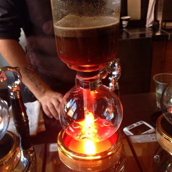 Barista - The siphon brewing method - Coffee & Tea Near Me - Portland, Oregon