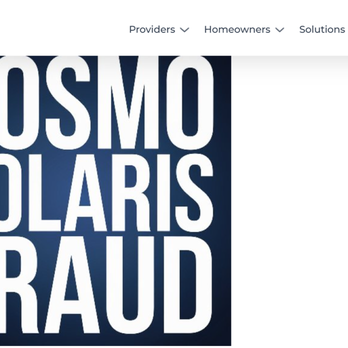 Cosmo Solaris - Screenshot from Solar Insure website - Solar Installation Near Me - Tyler, Texas Cosmo Solaris - Screenshot from Solar Insure website - Solar Installation Near Me - Tyler, Texas