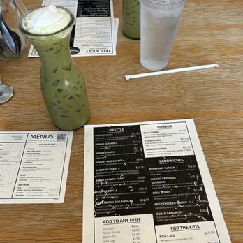 The Nest: A Brunch Joint - Matcha latte - Breakfast & Brunch Near Me - Bellflower, California The Nest: A Brunch Joint - Matcha latte - Breakfast & Brunch Near Me - Bellflower, California