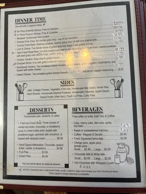 Menu photo 1 Village Cornerstone Restaurant West Salem, OH Menu photo 1 Village Cornerstone Restaurant West Salem, OH