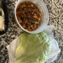 Happy House Chinese Retaurant - Minced Chicken with Lettuce Wraps