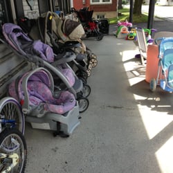Bears Repeating - Outside the store.