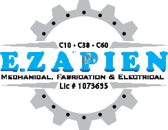 E Zapien Mechanical Fabricaron & Electrical Logo