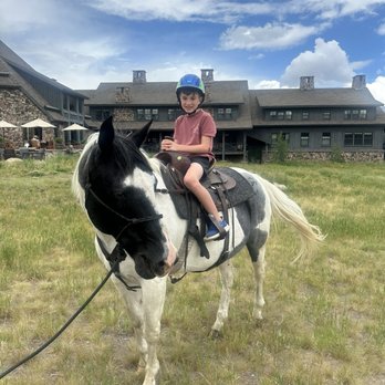 Devil's Thumb Ranch - Son enjoying a horseback ride - Resorts Near Me - Tabernash, Colorado Devil's Thumb Ranch - Son enjoying a horseback ride - Resorts Near Me - Tabernash, Colorado