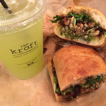 The Kroft - Cucumber mist lemonade and Porchetta Sandwich - Sandwiches Near Me - Anaheim, California