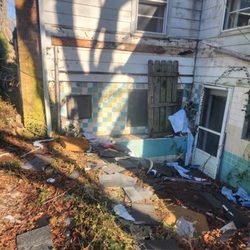 K&K Services - Never completed enclosure over former Green house basement foundation.