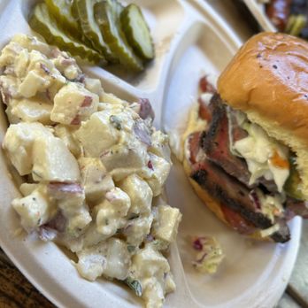 Little Miss BBQ - Extra pickles & potato salad - Barbeque Near Me - Phoenix, Arizona Little Miss BBQ - Extra pickles & potato salad - Barbeque Near Me - Phoenix, Arizona