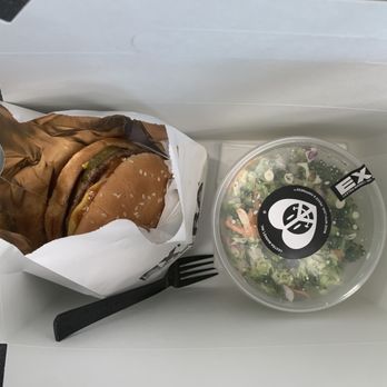 Extra Market - Extra Burger with slaw - Vegan Near Me - West Hollywood, California Extra Market - Extra Burger with slaw - Vegan Near Me - West Hollywood, California