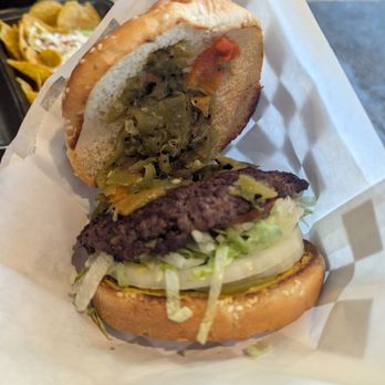 Burger Boy Drive In - Green Chile Burger - Burgers Near Me - Cortez, Colorado