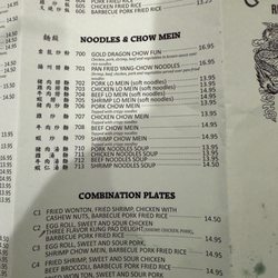 Gold Dragon - Menu 10/2026