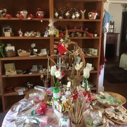 Handmade crafts for sale to help keep the Rains house open