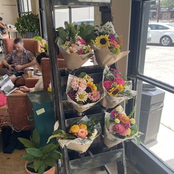 The Honey Bean - Flowers for sale! I'm always tempted to buy a huge bouquet every time! - Coffee & Tea Near Me - San Antonio, Texas The Honey Bean - Flowers for sale! I'm always tempted to buy a huge bouquet every time! - Coffee & Tea Near Me - San Antonio, Texas