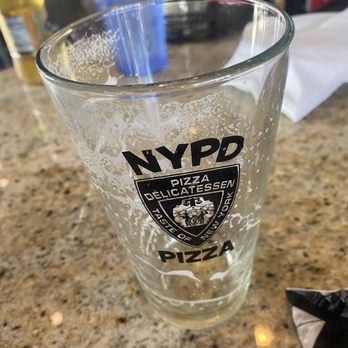 NYPD Pizza - Custom glass - Pizza Near Me - Orlando, Florida NYPD Pizza - Custom glass - Pizza Near Me - Orlando, Florida