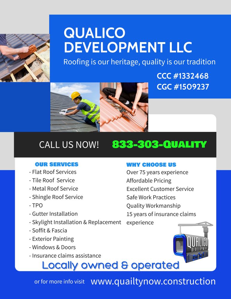 Slide of Qualico Developments