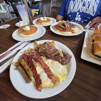 NORMS Restaurant - Over easy eggs, steak, bacon  sausage - Breakfast & Brunch Near Me - Pico Rivera, California