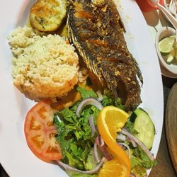 Mojarra al ajo