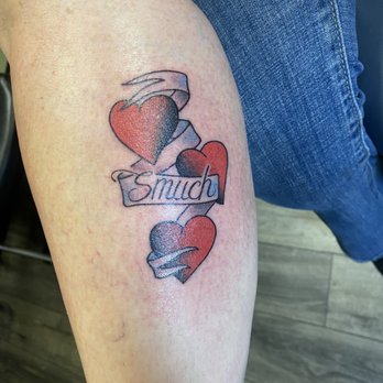 Six Feet Under - Mine is all about love. Smuch. "I love you so much!" - Tattoo Near Me - Upland, California Six Feet Under - Mine is all about love. Smuch. "I love you so much!" - Tattoo Near Me - Upland, California