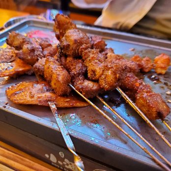 Tasty BBQ & Beer Bar - A bunch of skewers - Chinese Near Me - Richmond, British Columbia Tasty BBQ & Beer Bar - A bunch of skewers - Chinese Near Me - Richmond, British Columbia