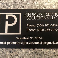 Piedmont Septic Solutions